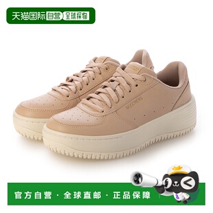 日本直邮SKECHERS GLAND92-BE LIFTED厚底涂层运动鞋 [SK693BW135