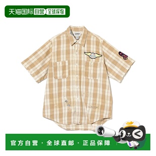 日本直邮BOW 衬衫 WOW ELIMINATORS车队刺绣短袖 11011 男士 1h可退