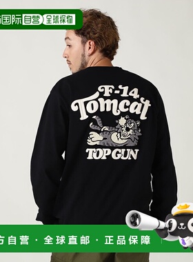 日本直邮AVIREX SAGARA TOM CAT L/S T-SHIRT [AV1129EM018387] T
