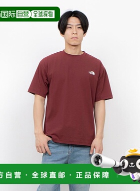 日本直邮 THE NORTH FACE 男士陆地/跑步短袖T恤 NT32585 红色