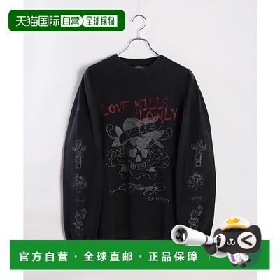 1h可退 日本直邮Ed Hardy 男女同款颜色渐变长袖T恤 EDH41251501/