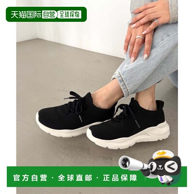 日本直邮ORiental TRaffic 瞬穿针织系带运动鞋 OT3789 黑色