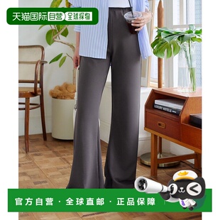 长裤 日本直邮KOBE M4251 错觉美脚拉伸阔腿裤 LETTUCE
