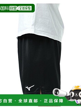 【日本直邮】Mizuno美津浓 男排球短裤 耐久弹力 黑色3XL V2MB800