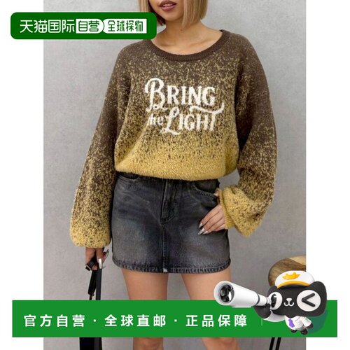 1h可退 日本直邮EVRIS 女装 罗纹针织 打底衫 梯度肌理设计 37256