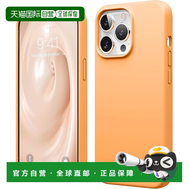 【日本直邮】elago iPhone13 Pro 耐冲击薄款硅胶保护壳 SILICONE