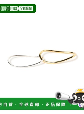 1h可退 日本直邮Rieuk女士双指波浪形指环 64422675091戒指配饰