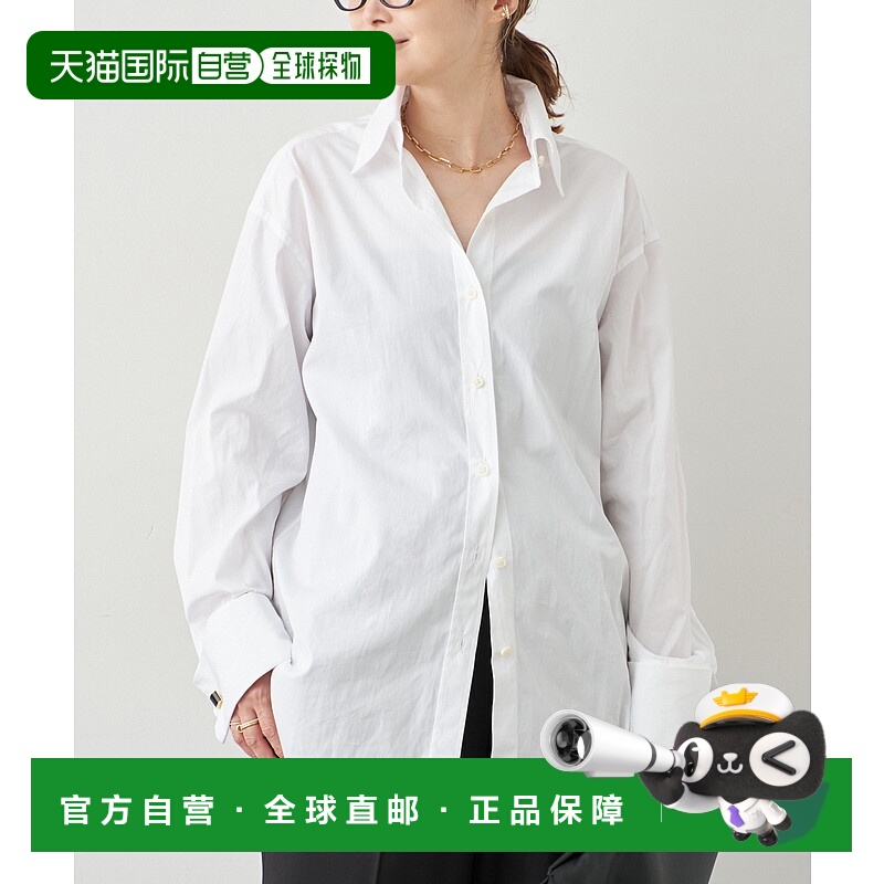 1h可退 日本直邮Deuxieme Classe 女装 fascinate 袖扣设计宽松衬