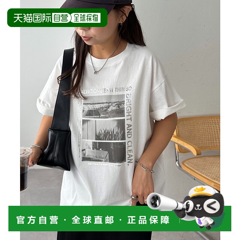 1h可退 日本直邮SALATION 男女同款图案T恤 DPZ2052106A0003