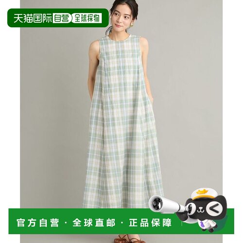 日本直邮Madras Check Bear 连衣裙 套装