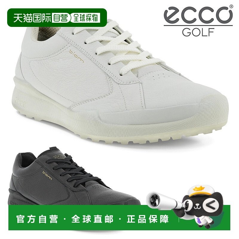 日本直邮ECCO BIOM HYBRID Lace 男士防水无钉高尔夫球鞋131654）