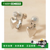 1h可退 日本直邮SNIDEL女士心形金属耳环 SWGA261718