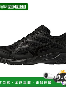 【日本直邮】Mizuno美津浓 运动鞋 纯黑色 21cm 3E  K1GA2302