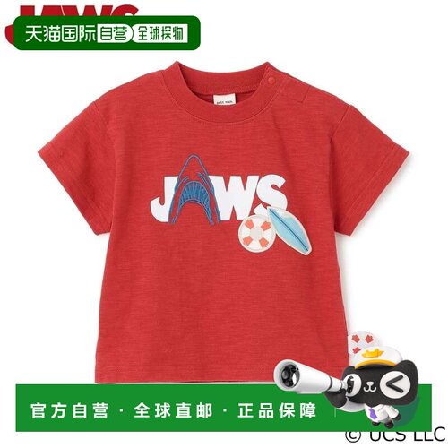 日本直邮NARUMIYA [WEB别注][JAWS]触感凉爽纯棉短袖T恤