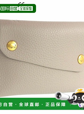 日本直邮IL BISONTE 卡包名片夹灰色男女款 scc063pi0005gy194g