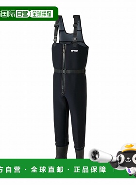 日本直邮River Ray 防水裤 RBB 前开式防水裤 CR 黑色 M 码