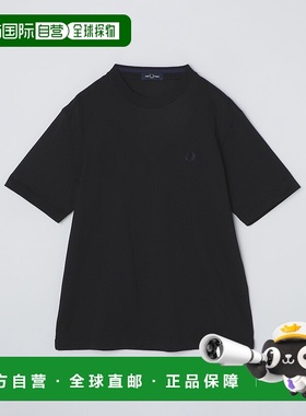 1h可退 日本直邮FRED PERRY 男士COOLMAX鹿仔纹刺绣T恤 SHIPS特别