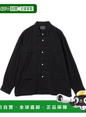 1h可退 日本直邮Pilgrim Surf+Supply男装棉质长袖罗纹透气衬衫 3