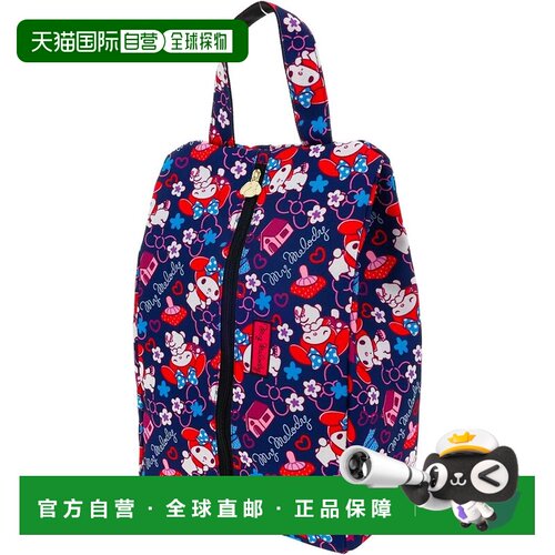 【日本直邮】丸真 美乐蒂缤纷可爱款高尔夫健身运动鞋袋 38450041