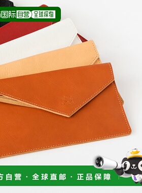 日本直邮[54172-3-04195] IL BISONTE 字母形皮革小袋