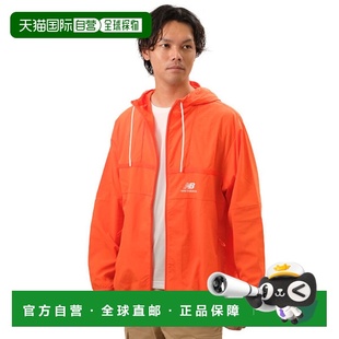 日本直邮New Balance Athletics Amplified 拉链连帽衫轻盈防水的