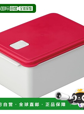 【日本直邮】Skater斯凯达 微波炉用蒸盒/保存容器L 红色UDY2ST-A