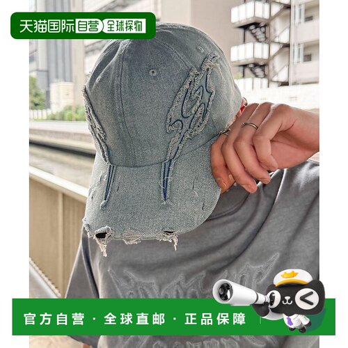 1h可退 日本直邮SHORT ROUND 男女通用部落风格破损帽 SH25SS04SG