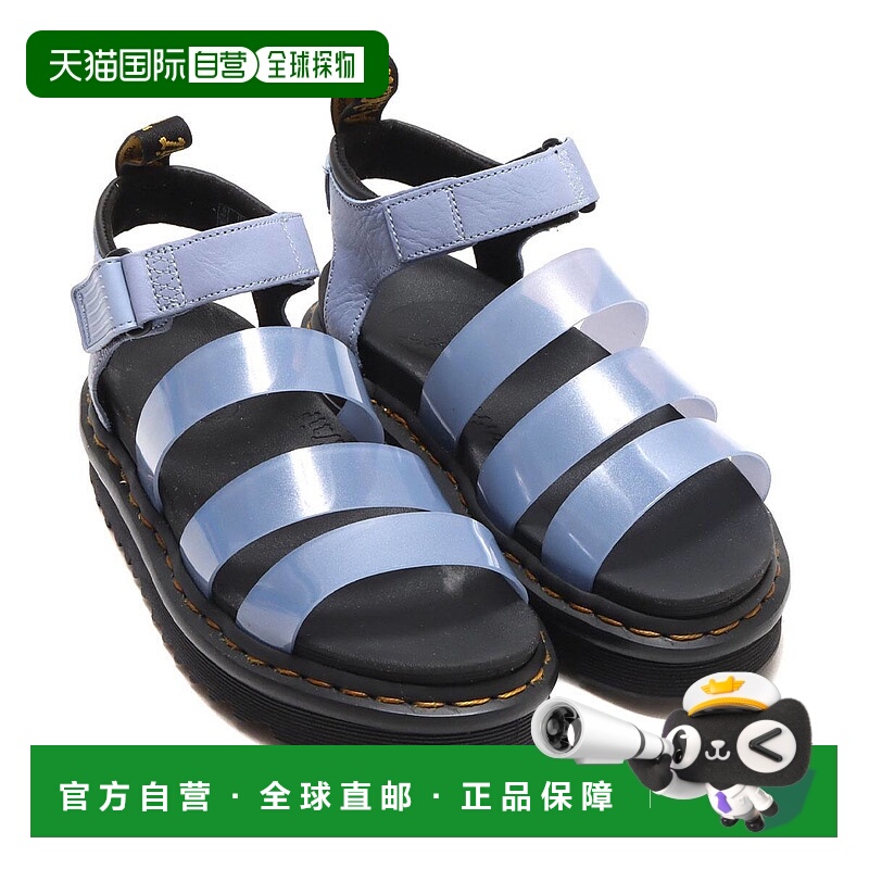 日本直邮Dr.Martens Blaire Jelly Zen Blue Glitter Tpu与Zen Bl