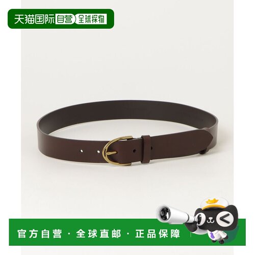 日本直邮Polo Ralph Lauren 男士 马蹄扣牛皮腰带 MAPOBLT0F32031