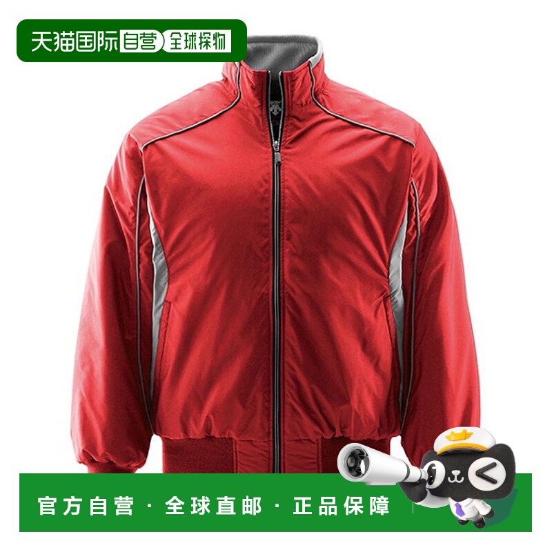 日本直邮Descente 少年大衣 JDR-215B-红色潮流穿搭 高级感正品
