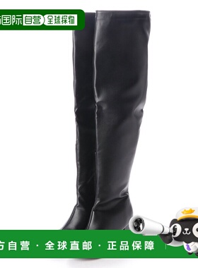 【日本直邮】SFW 自由娃娃 9 厘米粗跟及膝高筒靴 / 9038（黑色 P