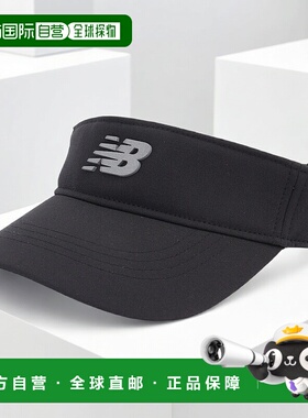 日本直邮New Balance 女士高性能遮阳帽 LAH51008BK 黑色跑步