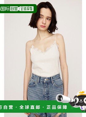 日本直邮SLY LACE DOCKING 吊带背心 [SL3994EW030463] 黑色内搭