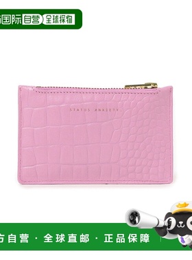 1h可退 日本直邮STATUS ANXIETY AVOIDING THINGS EMBOSS款牛皮钱