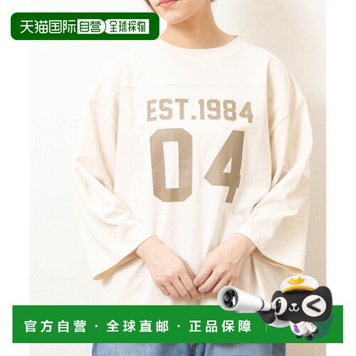 日本直邮RNA-N 女装 美式足球主题T恤 IM2731/m27【付后1h可退】