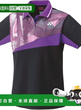 【日本直邮】尤尼克斯 女士运动休闲半袖 20737 黑色新款