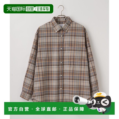 日本直邮RAGEBLUE 男装 格纹衬衫 645198