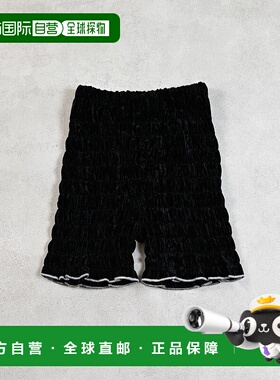 1h可退 日本直邮MARKEY'S 儿童女童丝绒缩口短裤 三色可选 001015