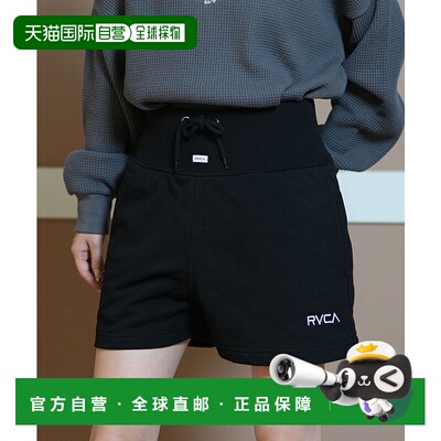 1h可退 日本直邮RVCA 女士运动刺绣短裤 BE044-P60 BE044P60