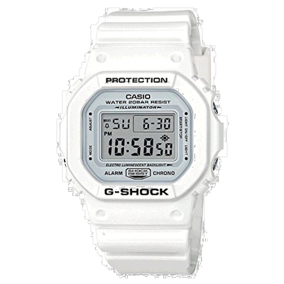 【日本直邮】卡西欧G-SHOCK海外模式海水白DW-5600MW-7 手表