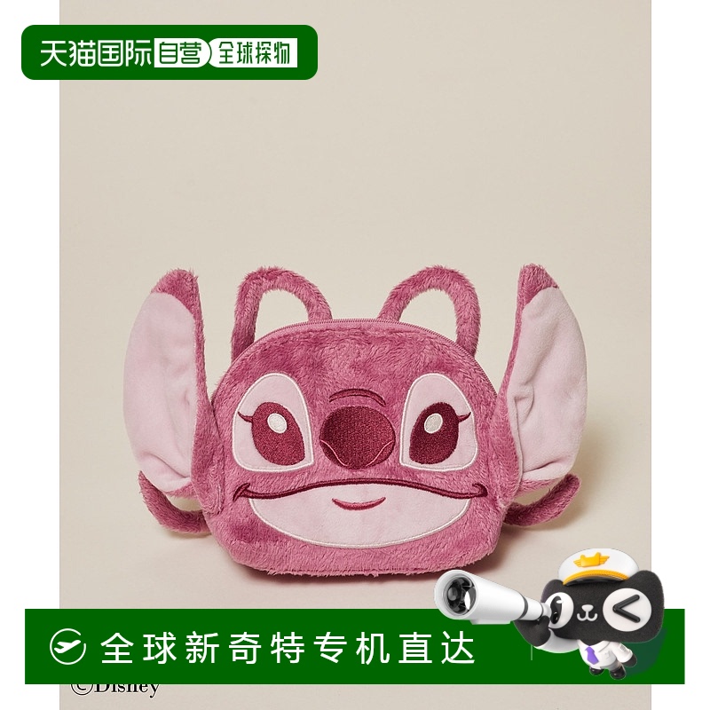 1h可退 日本直邮Disney Collection 迪士尼 天使造型拉链零钱包 0