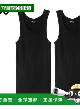 日本直邮Hanes 内衣两件装 A 恤HM2-K701010（白色）090（黑色）9