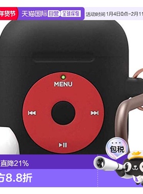 【日本直邮】elago AirPods Pro硅胶耳机盒黑色AW6播放器款