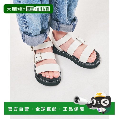 日本直邮Oriental Traffic 厚底扣带凉鞋 [K221 OR526BC002587]