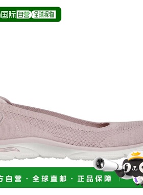 日本直邮SKECHERS斯凯奇女款一脚蹬跑步鞋100729-ROS