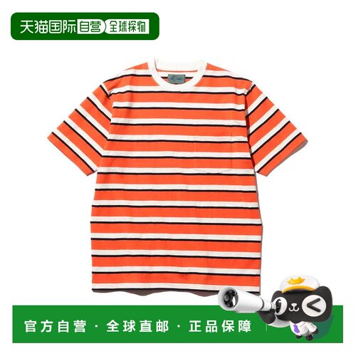 1h可退 日本直邮SPERRY TOP-SIDER 男士条纹口袋T恤 38040093156