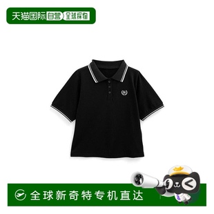上衣 日本直邮日潮 polo GRL tu1296 刺绣logo配色条纹