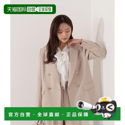 日本直邮PROPORTION BODY DRESSING 女装 双排扣西装外套 防皱面