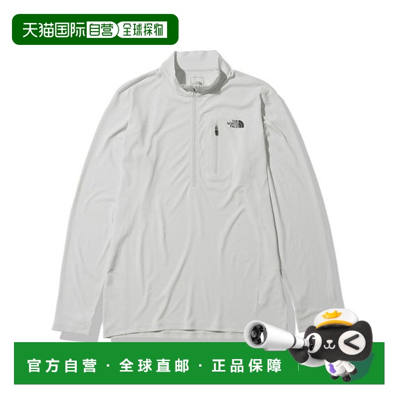 日本直邮THE NORTH FACE-l/s flashdry 3D拉链（长袖闪光灯干式拉