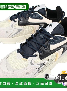 日本直邮Lacoste 运动鞋 L003 NEO 123 1 SMA 灰白色/黑色 45SMA0